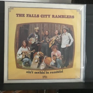 Falls City Ramblers Ain't Nothin' In Ramblin 1975 Folk Bluegrass LP Vinyl Schallplatte - Bild 1 von 12