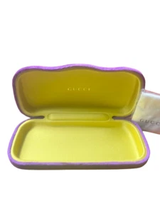 Gucci Purple Velvet Eyeglass Case – Luxe Design w/ Soft Satin Interior - Picture 1 of 8
