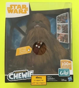 RARE - Star Wars HASBRO Furreal Friends Pet Chewie Ultimate Co-Pilot Chewbacca - Picture 1 of 12