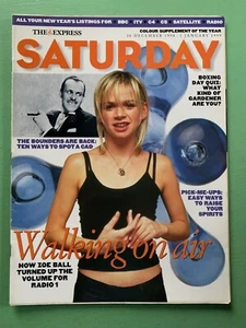 SATURDAY magazine 26-December-1998 ZOE BALL Will Mellor Ian McCaskill UK TV - Picture 1 of 6