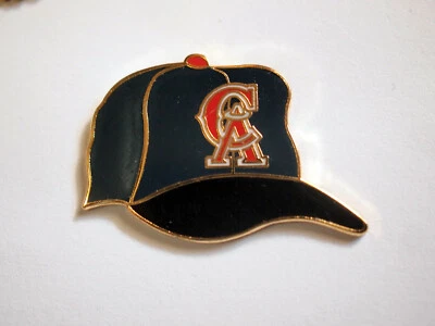 California Angels Baseball Cap Pin  Peter David Lapel Pin - Image 1 of 3