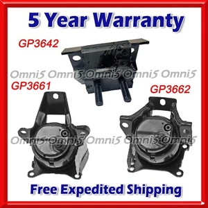 O550 Fits 2018-2025 GMC Savana 2500/3500 4.3L AUTO Motor & Transmission Mount 3X - Picture 1 of 11