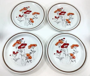 Royal Doulton Fieldflower Dinner Plates 10.25" Wide Set of 4 - Picture 1 of 7