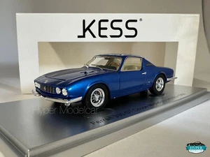 KESS MODEL 1/43 FERRARI 330 COUPÈ MICHELOTTI 1966 BLUE MET. ART. KE43056342 - Foto 1 di 3