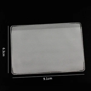 Soporte pulido opaco cubierta transparente 12 piezas para banco de identidad de autobús - Imagen 1 de 11