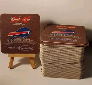 Buffalo Bills Untersetzer ~ Budweiser/Budlight Saison 2008 Menge 50 - Bild 1 von 2