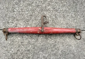 Antique Wood Singletree Yoke Oxen Horse Harness Rustic Farm Decor Primitive 20” - Picture 1 of 9