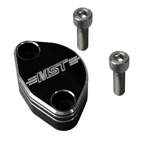 Bomba de combustible de aluminio Billet refrigerada por aire VW 1956-1979 MST placa de bloqueo negro - Imagen 1 de 1