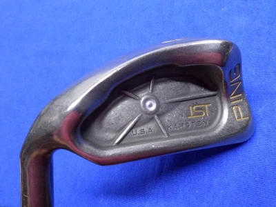 LH Silver Dot PING ISI BeNi Single 6 Iron Steel Beryllium Nickel Left Handed - Image 1 of 4