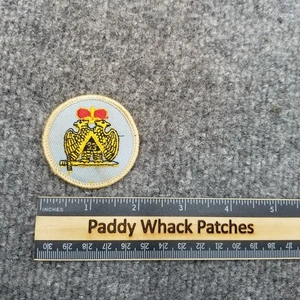 Freimaurer Scottish Rite 33 Patch 70er 80er W0 - Bild 1 von 2