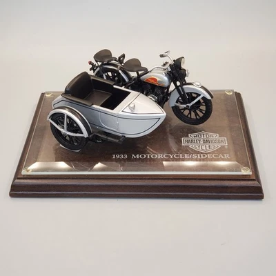Harley Davidson Bank Sidecar Motorcycle 1:12 Scale 0412/3000 NIB - Image 1 of 4