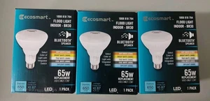 3 Total Ecosmart 65W Bluetooth Indoor Flood Lights (BR30) - Picture 1 of 5