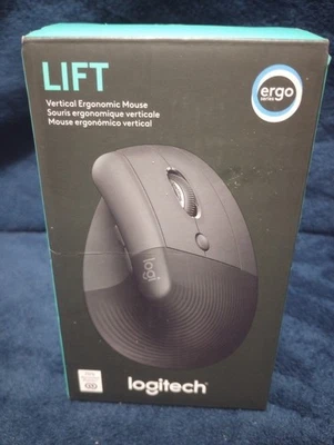 Logitech Lift Vertical Ergonomic Mouse Ergo Series BRAND NEW - Image 1 of 4