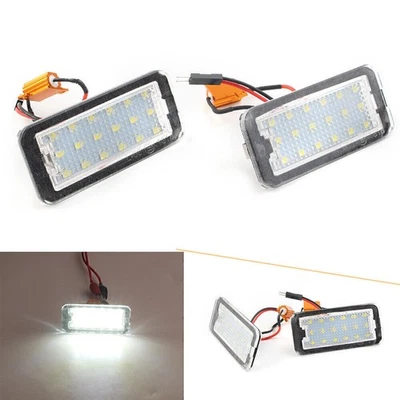 Luz de matrícula LED SMD Fit Fiat 500 500c + Cabriolet luz de matrícula 12V Foto 1 de 4