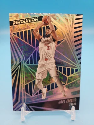 2023-24 Panini Revolution Winter Joel Embiid #95 Avalanche Parallel 76ers - Image 1 of 2