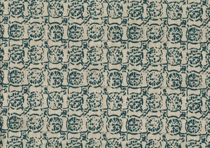 4.75 Yds Lacefield Fabric Castille Prussian Blue Linen Blend Drapery Upholstery - Picture 1 of 2