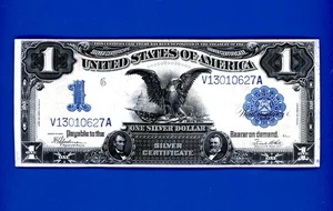 1899 $1 BLACK EAGLE SILVER CERTIFICATE BEAUTIFUL CONDITION  FR236 - Picture 1 of 2