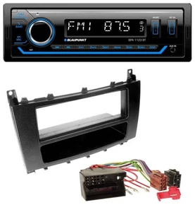 Blaupunkt MP3 Bluetooth USB AUX Autoradio für Mercedes CLK W209 C-Klasse W203 - Bild 1 von 8