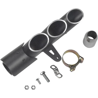 Right 51mm Three Outlet Motorcycle Exhaust Muffler Tail Pipe For Yamaha YZF-R6 - Image 1 of 4