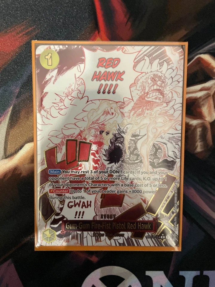 Gum-Gum Fire-Fist pistol Red Hawk R OP11-114 - Image 1 of 1