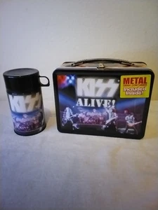 NECA KISS ALIVE! LUNCHBOX & THERMOS Set from 2001 Limited Edition - Picture 1 of 9