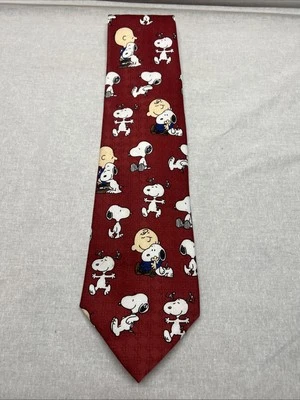 Corbata vintage Peanuts Charlie Brown Snoopy & Friends hombre's Best Friend Foto 1 de 4