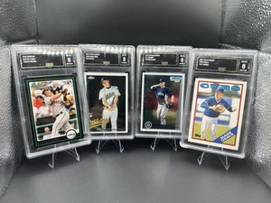 Mark Grace (RC) Buster Posey (RC) Josh Donaldson (RC) Kyle Seager (RC) GMA 8’s - Picture 1 of 2