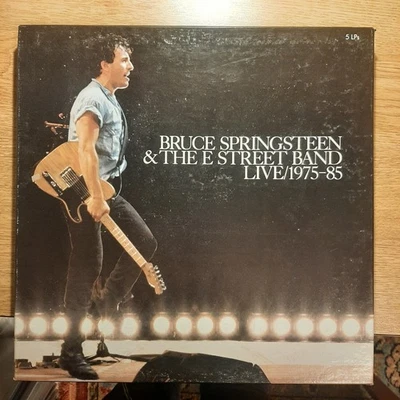 Bruce Springsteen and the E Street Band Live 1975 85 5x LP Vinyl Record Box Set - Image 1 of 4