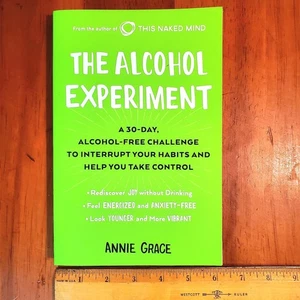 The Alcohol Experiment A 30-day Alcohol-Free Challenge Interrupt Habit Grace NEW - Picture 1 of 6