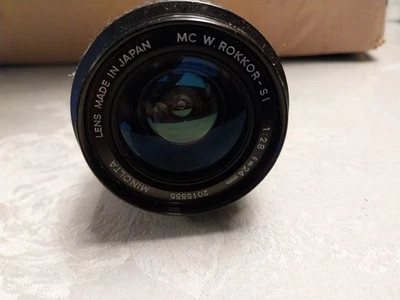 Minolta MC W.Rokkor-SI 24mm f/2.8 – Weitwinkelobjektiv Kein Versand Fernost Usa - Image 1 of 2