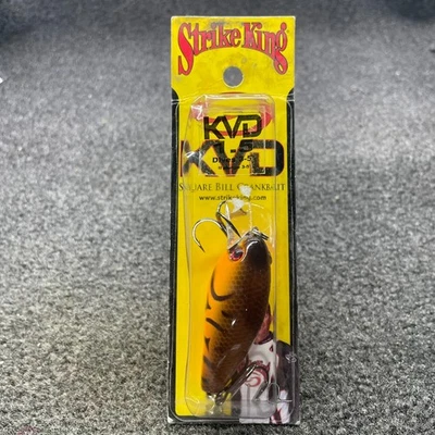 Strike King KVD 1.5 HC Squarebill Crankbait - Org Belly Craw HCKVD1.5-564