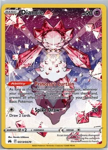Pokemon Diancie Ultra Rare Crown Zenith: Galarian Gallery GG13/GG70 NM - Bild 1 von 2