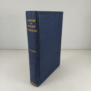 History of English Literature by Reuben Post Halleck 1900 American Book Co HC  - Picture 1 of 14