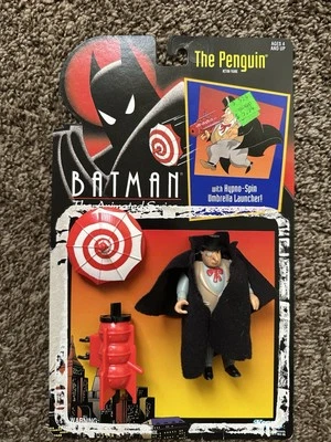 Batman The Animated Series Penguin Umbrella Action Figure 1992 Kenner - Image 1 of 4
