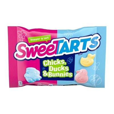 SweeTARTS Pollitos, Patos y Conejitos, Caramelo de Pascua de Primavera, 12 OZ Foto 1 de 4