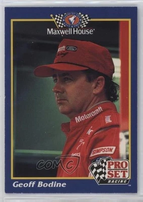 1992 Pro Set Maxwell House Racing Geoff Bodine #19 - Image 1 of 2