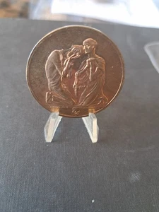 Medalla de emergencia Sajonia 1923 caro harina carne pan y cerveza - Imagen 1 de 2