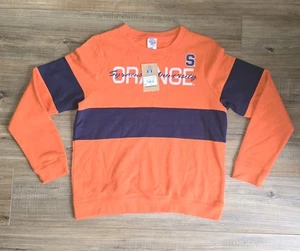 Syracuse Orange University Fleece Sweatshirt Rivalry Threads 91 Ladies Large New - Picture 1 of 8