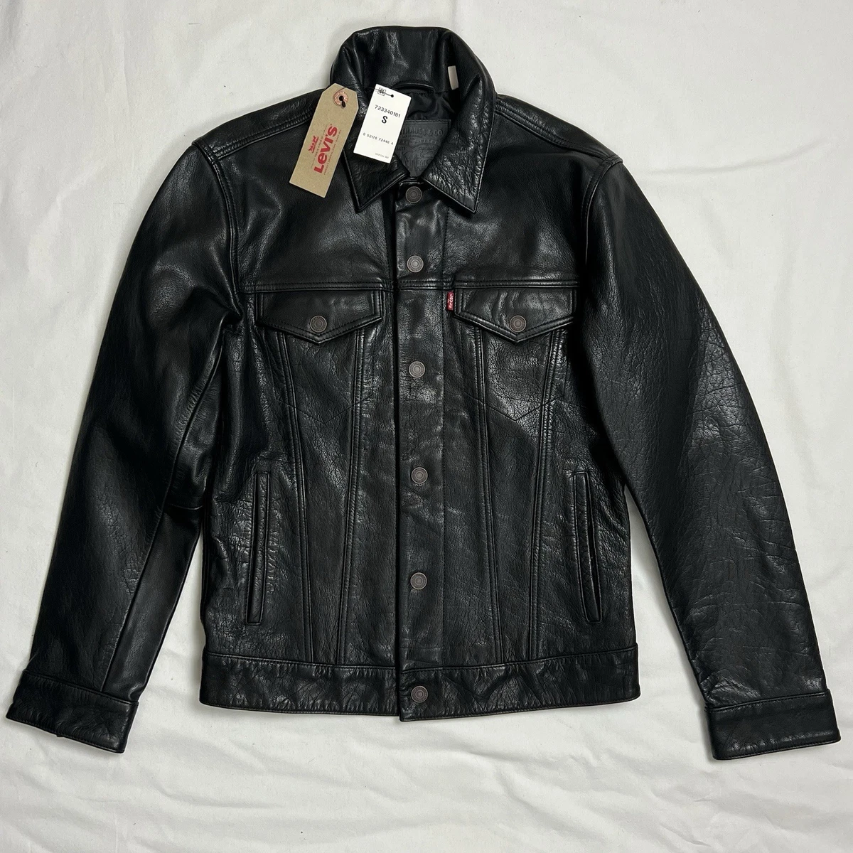 Leather Coats & Jackets Size S for Men for sale | eBay