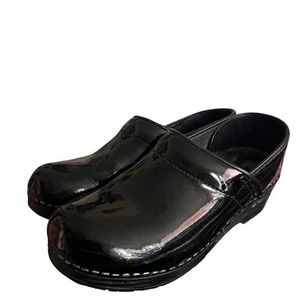 Zuecos Dansko charol negro talla 38/7,5 - Imagen 1 de 9