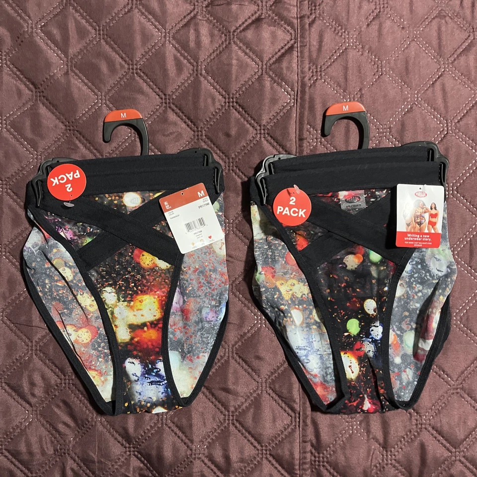 Parade Women’s Size Large 2-pack Mesh Cheeky Panties