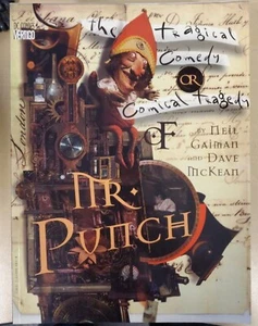 The Tragical Comedy or Comical Tragedy of Mr Punch, Neil Gaiman Inscribed - Picture 1 of 7