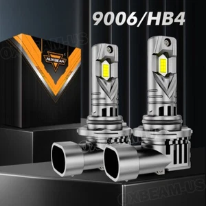 AUXBEAM HB4 9006 LED Headlight Bulbs Low Beam 25000LM 6500K Plug Play 1:1 Design - Picture 1 of 12