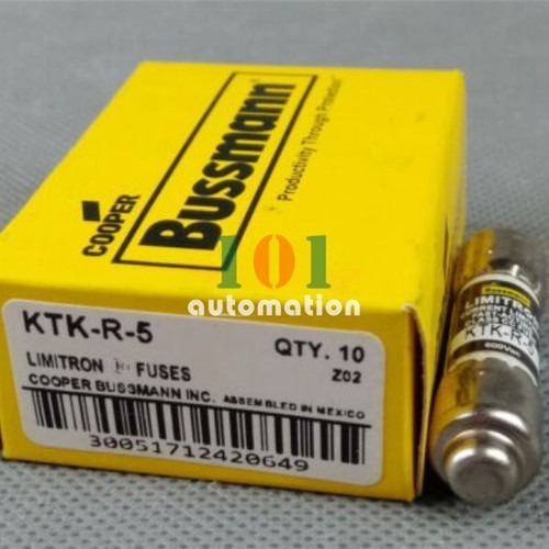 10PCS/BOX Bussmann Fast-Acting Fuses KTK-R-5 600V | eBay