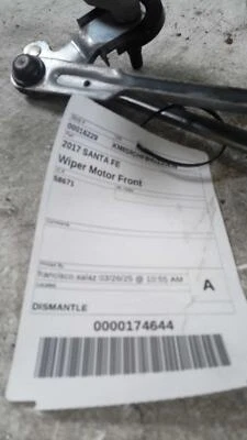 Used Windshield Wiper Motor fits: 2017 Hyundai Santa fe  Grade A - Image 1 of 4