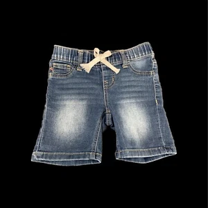 VIGOSS Jean Shorts Toddler Girls XS 5/6 The Malibu Mid-shorts Blue Denim Pullon - Picture 1 of 8