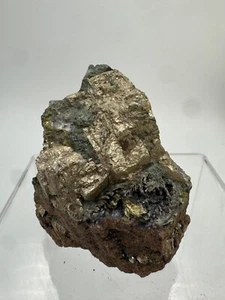 PIRITA GRANATE EPIDOTA Minas de la Cala Huelva SPAIN MINERAL COLECCION 6x5x5 K19 - Picture 1 of 9