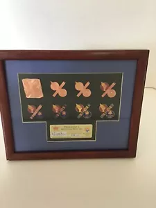2002 Salt Lake Winter Olympic Games Framed Pres Pin Proof Set, Oly Flame 078/100 - Picture 1 of 4