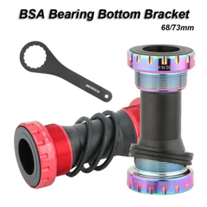 68-73mm Hollowtech II BSA Threaded SHIMANO SRAM GXP Bearing Bottom Bracket - Picture 1 of 17