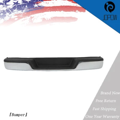 New Rear Step Bumper Chrome 25962249 For 96-2023 Chevy Express GMC Savana Steel Foto 1 de 4